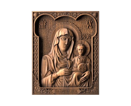 Jerusalem Icon of the Mother of God, 3d models (stl)