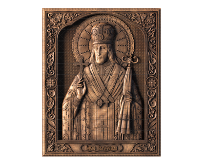 Icon of St. Joasapha of Belgorod, 3d models (stl)