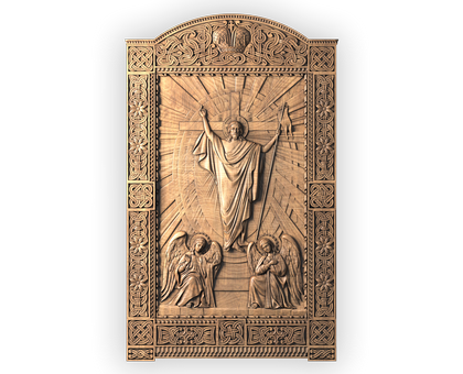 Orthodox icon of Jesus Christ, 3d models (stl)