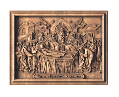 Dormition of the Blessed Virgin Mary, 3d models (stl)