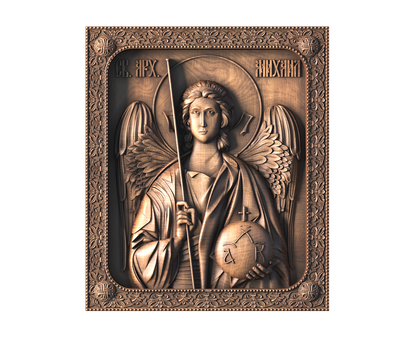 Archangel Michael, 3d models (stl)