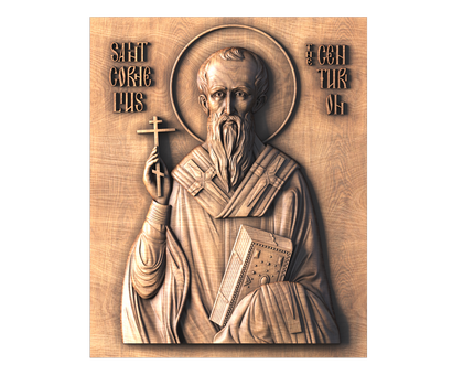 Icon of Saint Cornelius, 3d models (stl)