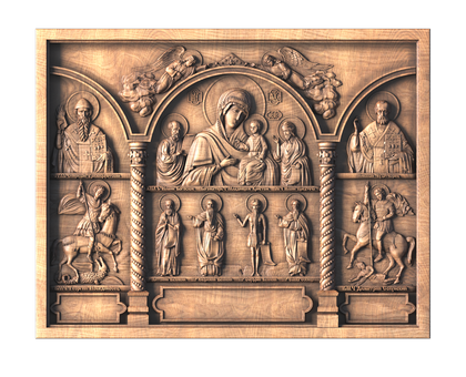 Icon «In Sorrows and Griefs, Comfort», 3d models (stl)