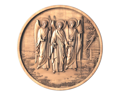 Icon Holy Trinity, 3d models (stl)