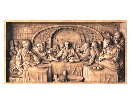 Icon The Last Supper, 3d models (stl)