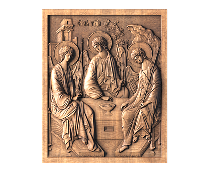 Icon of the Holy Trinity, 3d models (stl)