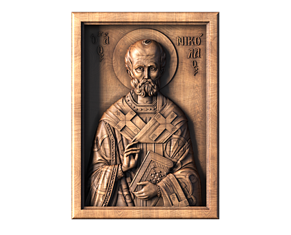 Saint Nicholas the Wonderworker, 3d models (stl)