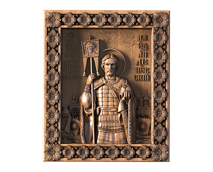 Prince Alexander Nevsky, 3d models (stl)