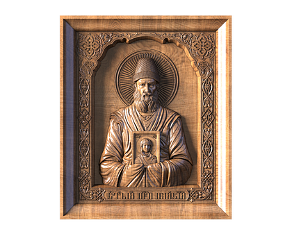 Saint Paisios the Athonite, 3d models (stl)