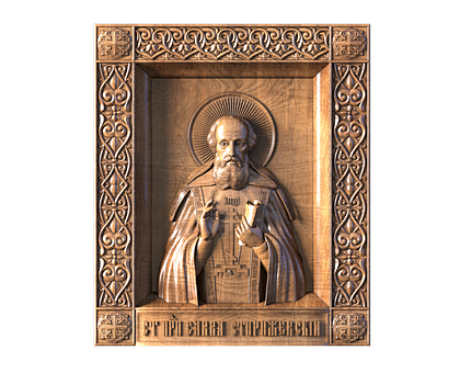 Saint Sabbas the Sanctified (Savva Storozhevsky), 3d models (stl)