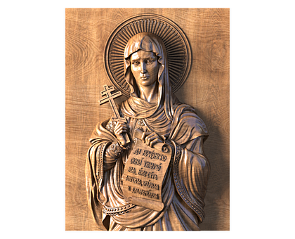 Holy Martyr Natalia, 3d models (stl)