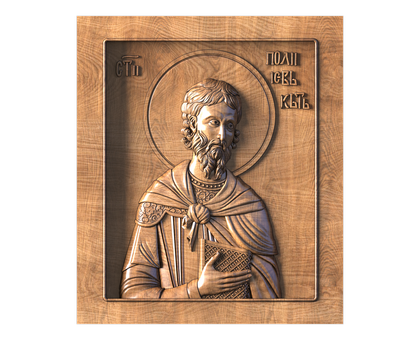 Holy Martyr Polyuctus of Melitene, 3d models (stl)