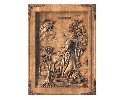 Icon of the Savior – Prayer for the Cup, 3d models (stl)