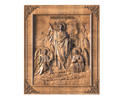 Icon of the Resurrection of Christ, 3d models (stl)
