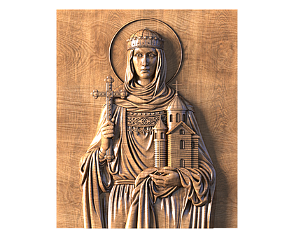 Saint Princess Olga, 3d models (stl)