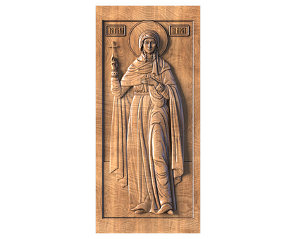 Saint Martyr Nika of Corinth, 3d models (stl)