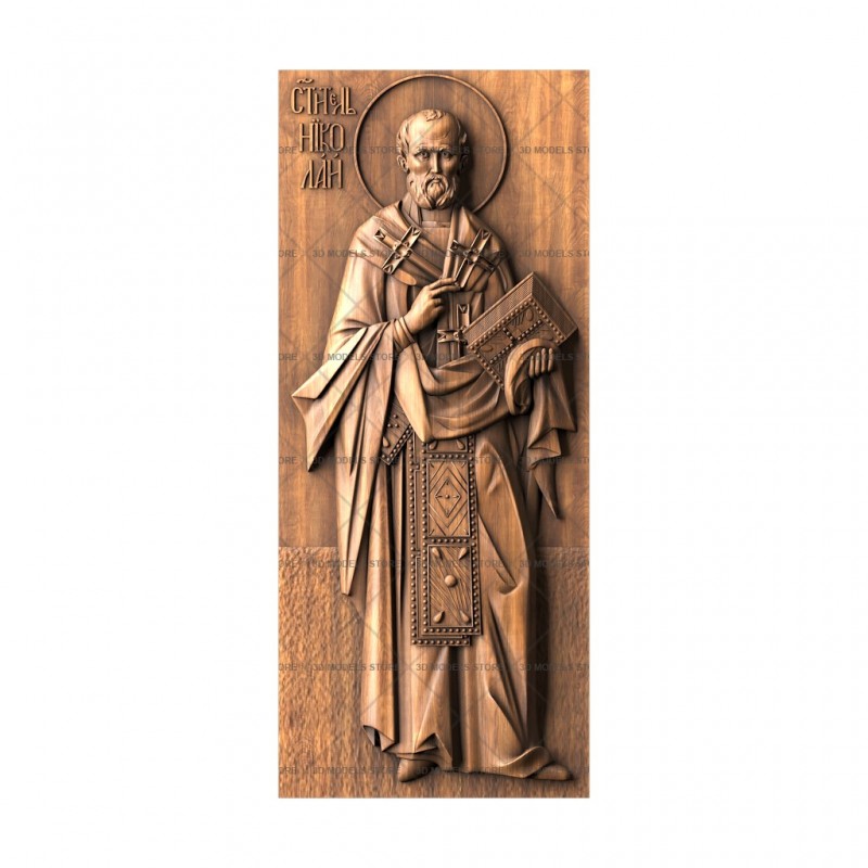 Saint Nicholas the Wonderworker, 3d models (stl)