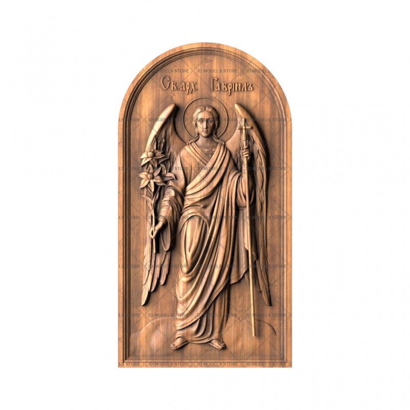 Icon of the Archangel of Gabriel, 3d models (stl)