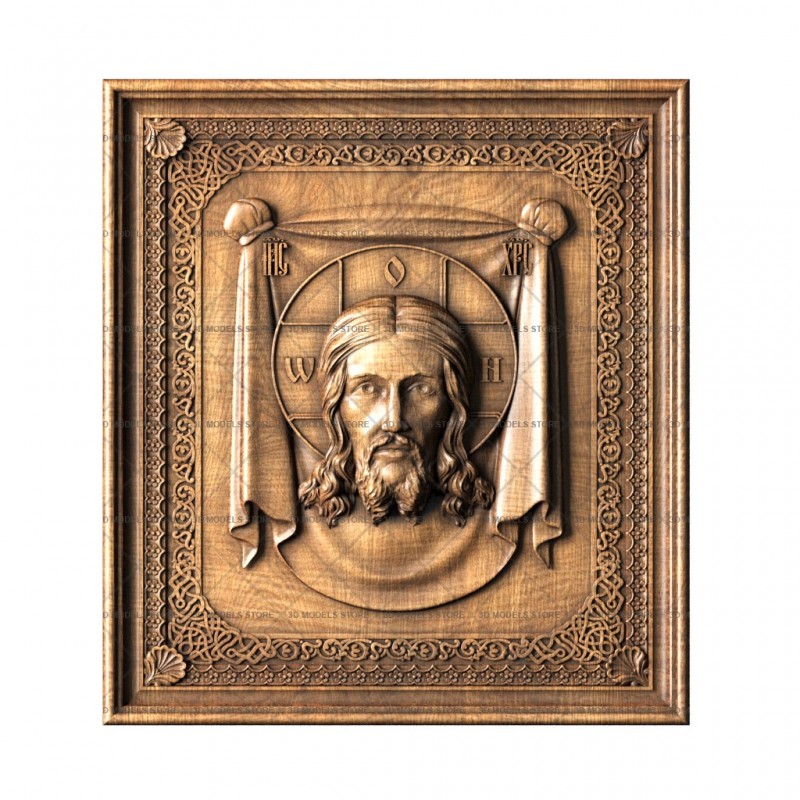 Icon of the Savior Not Made by Hands, 3d models (stl)