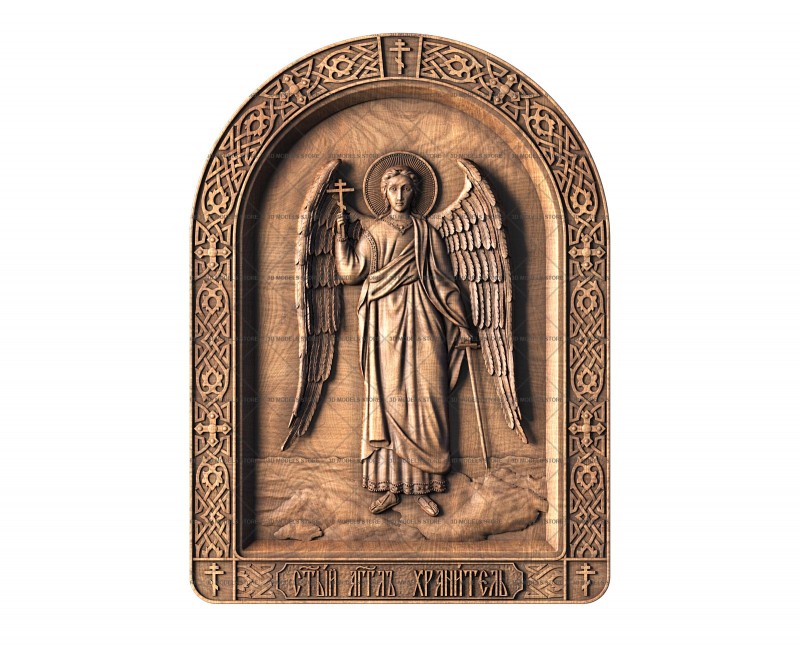 Icon Guardian Angel, 3d models (stl)