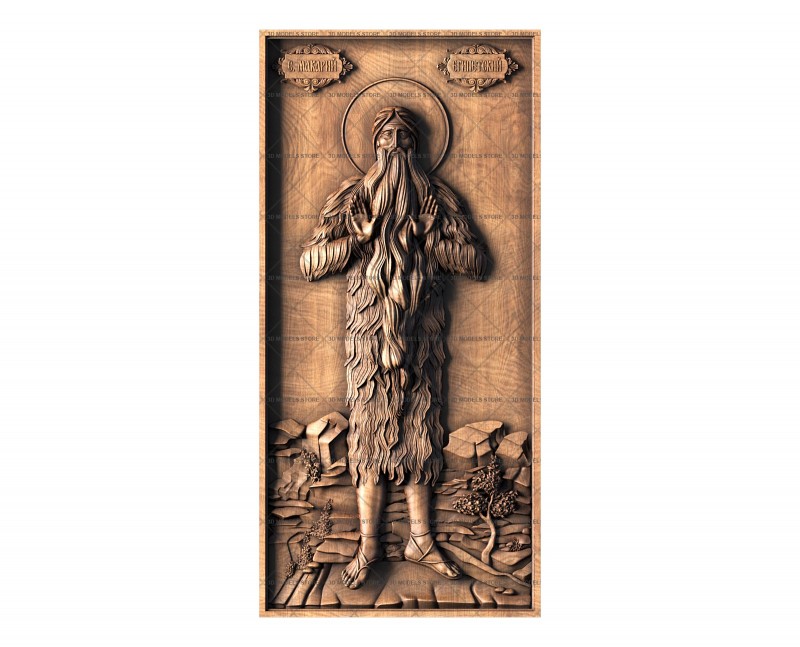 Icon Macarius the Great Egyptian, 3d models (stl)