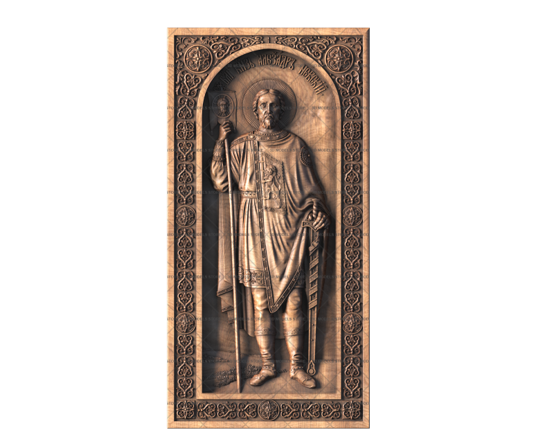 Saint Blessed Grand Duke Alexander Nevsky, 3d models (stl)