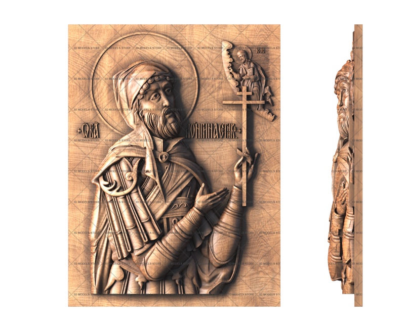 Icon of Saint Longinus the Centurion, 3d models (stl)