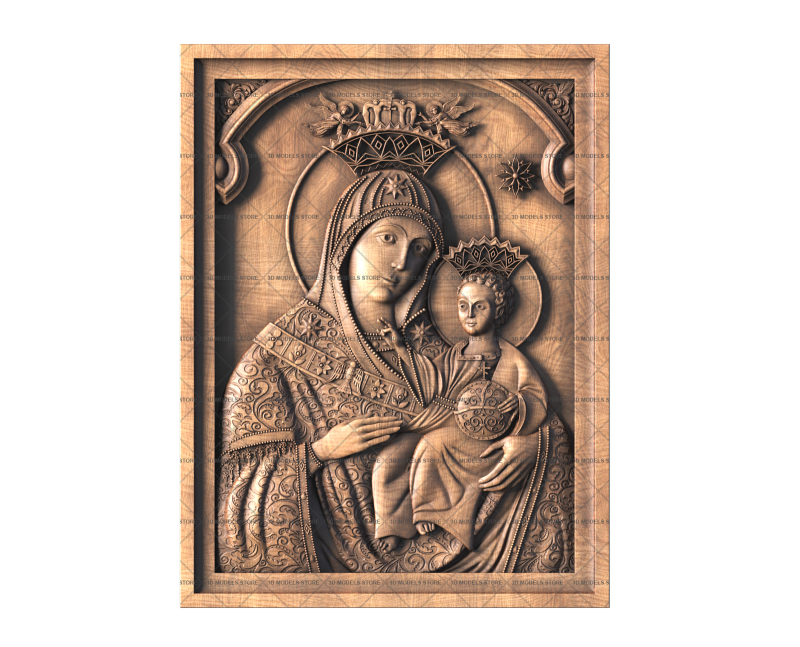 The Mother of Jesus is the Mother of God, 3d models (stl)