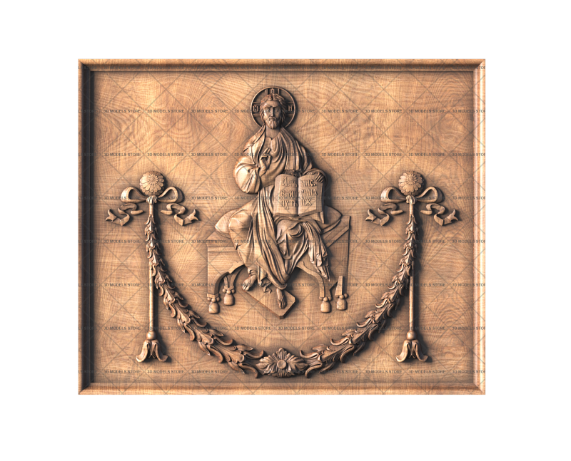 Icon of Lord Almighty, 3d models (stl)