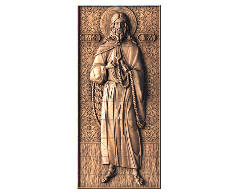 Icon of the Prophet Elijah, 3d models (stl)