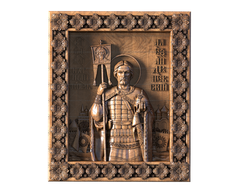 Prince Alexander Nevsky, 3d models (stl)