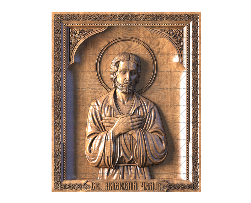 Alexis the Man of God, 3d models (stl)