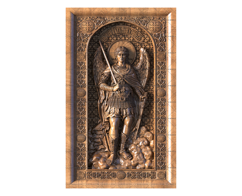 Archangel Michael of Rostov, 3d models (stl)