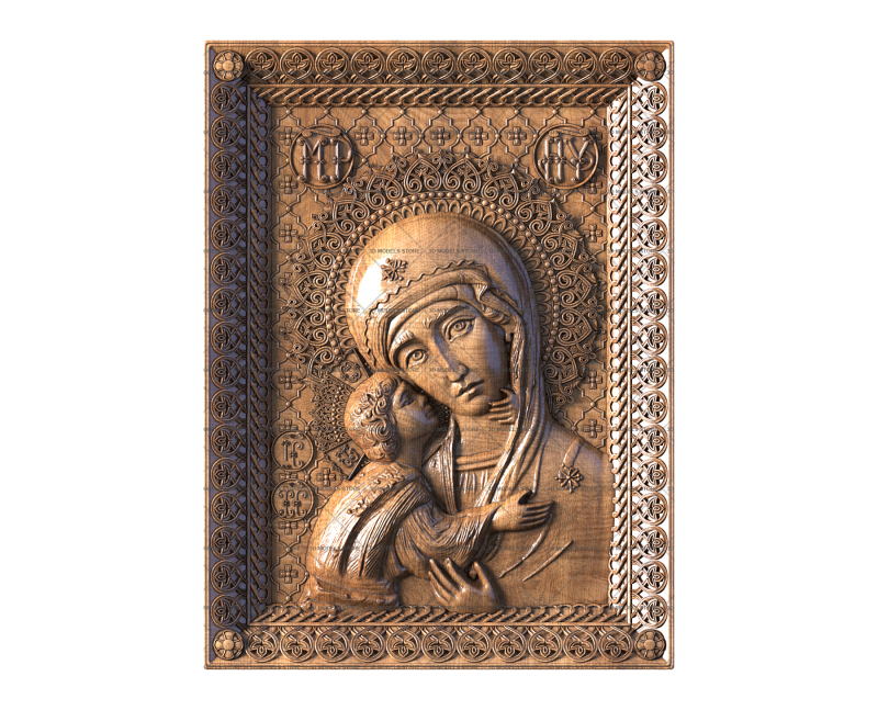 Theotokos, 3d models (stl)