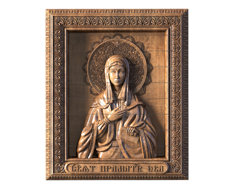 Saint Eve, mother of Adam, 3d models (stl)