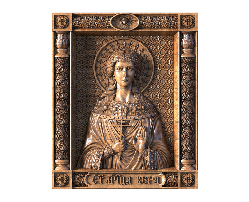 Holy Martyr Vera, 3d models (stl)