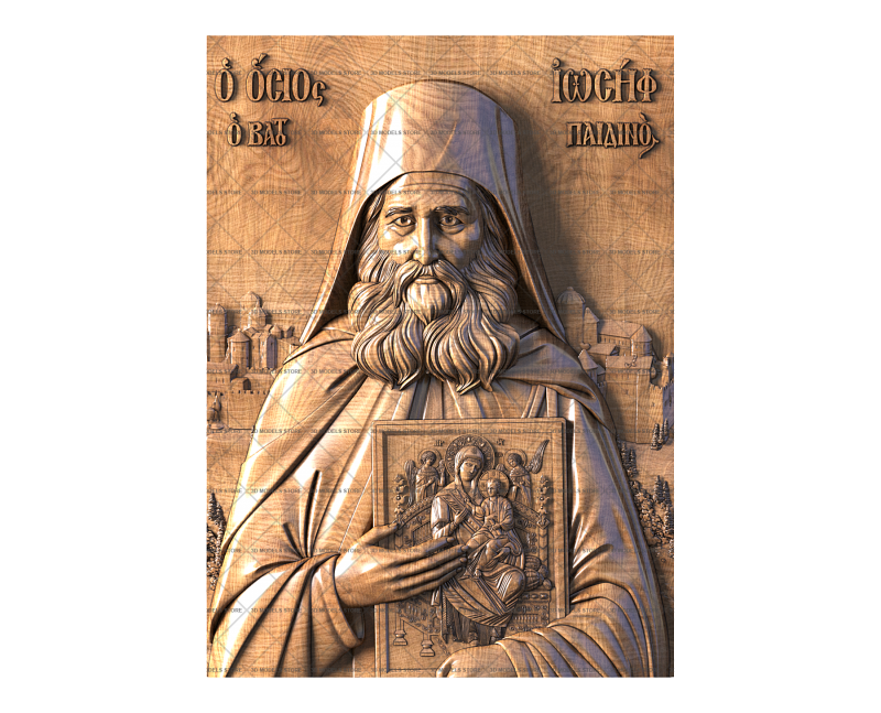 Blessed Elder Joseph of Vatopedi, 3d models (stl)