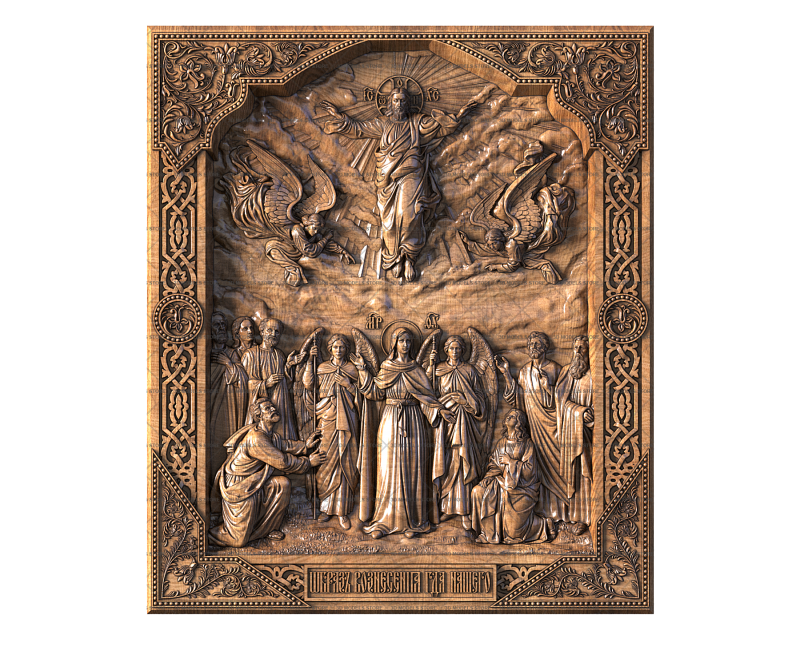 The Ascension of the Lord, 3d models (stl)