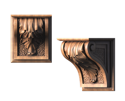 Corbel, 3d models (stl)