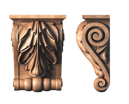 Corbel, 3d models (stl)