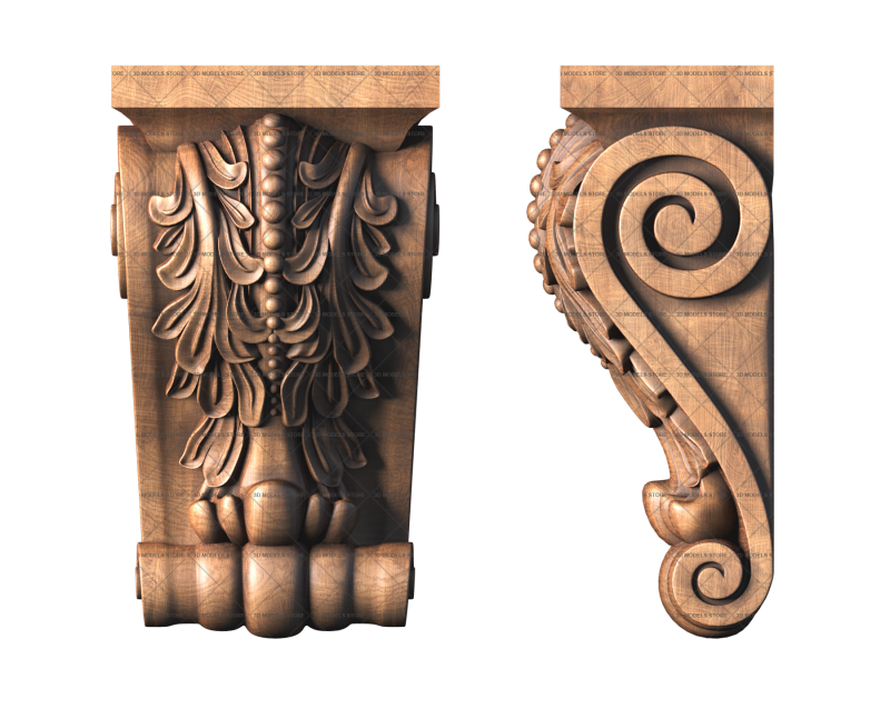 Corbel, 3d models (stl)