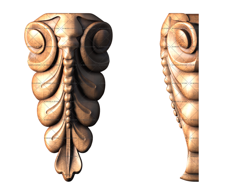 Corbel, 3d models (stl)