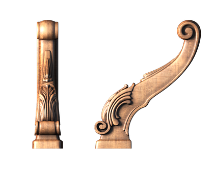 Furniture legs, 3d models (stl)