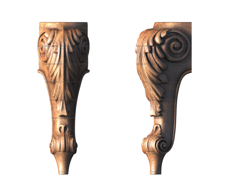 Furniture legs, 3d models (stl)