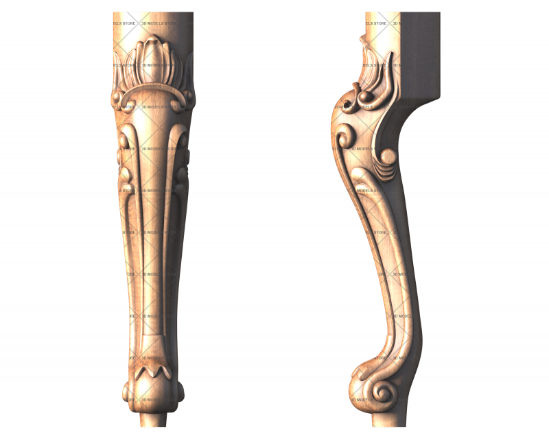 Furniture legs, 3d models (stl)