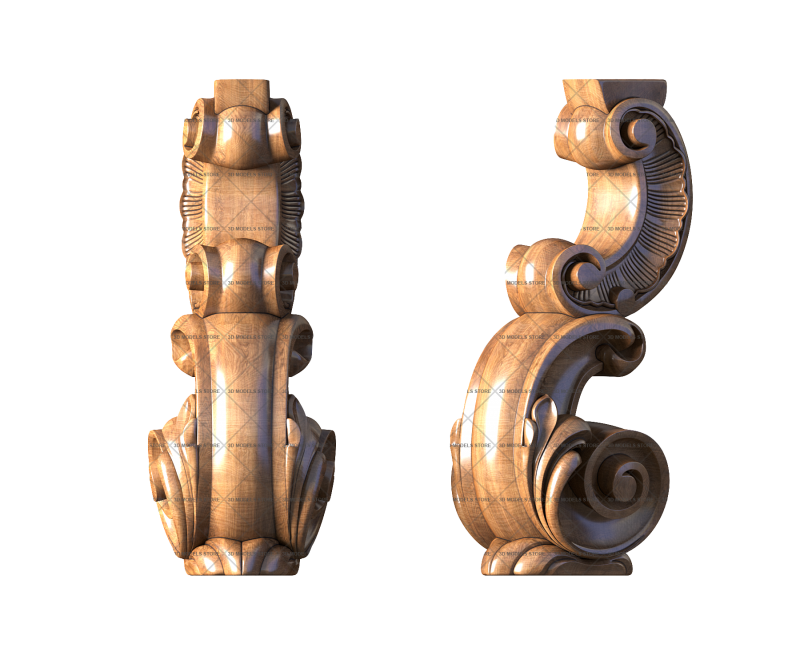 Furniture legs, 3d models (stl)