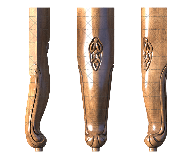 Furniture legs, 3d models (stl)