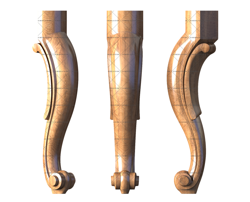 Furniture legs, 3d models (stl)