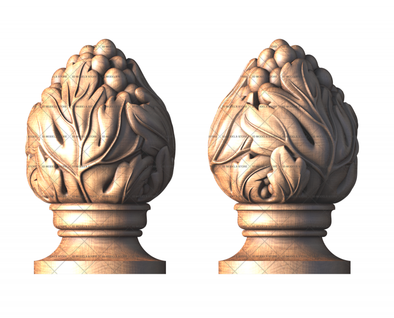 Knob, 3d models (stl)