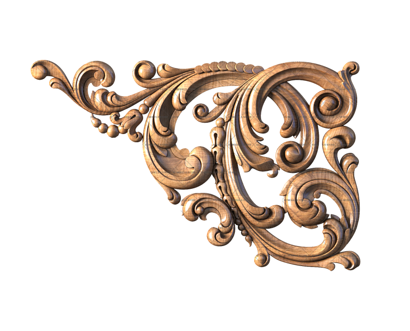 Corner decor, 3d models (stl)